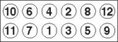 WILMINK GROUP wg1736520 -  Комплект болтов головки цилидра